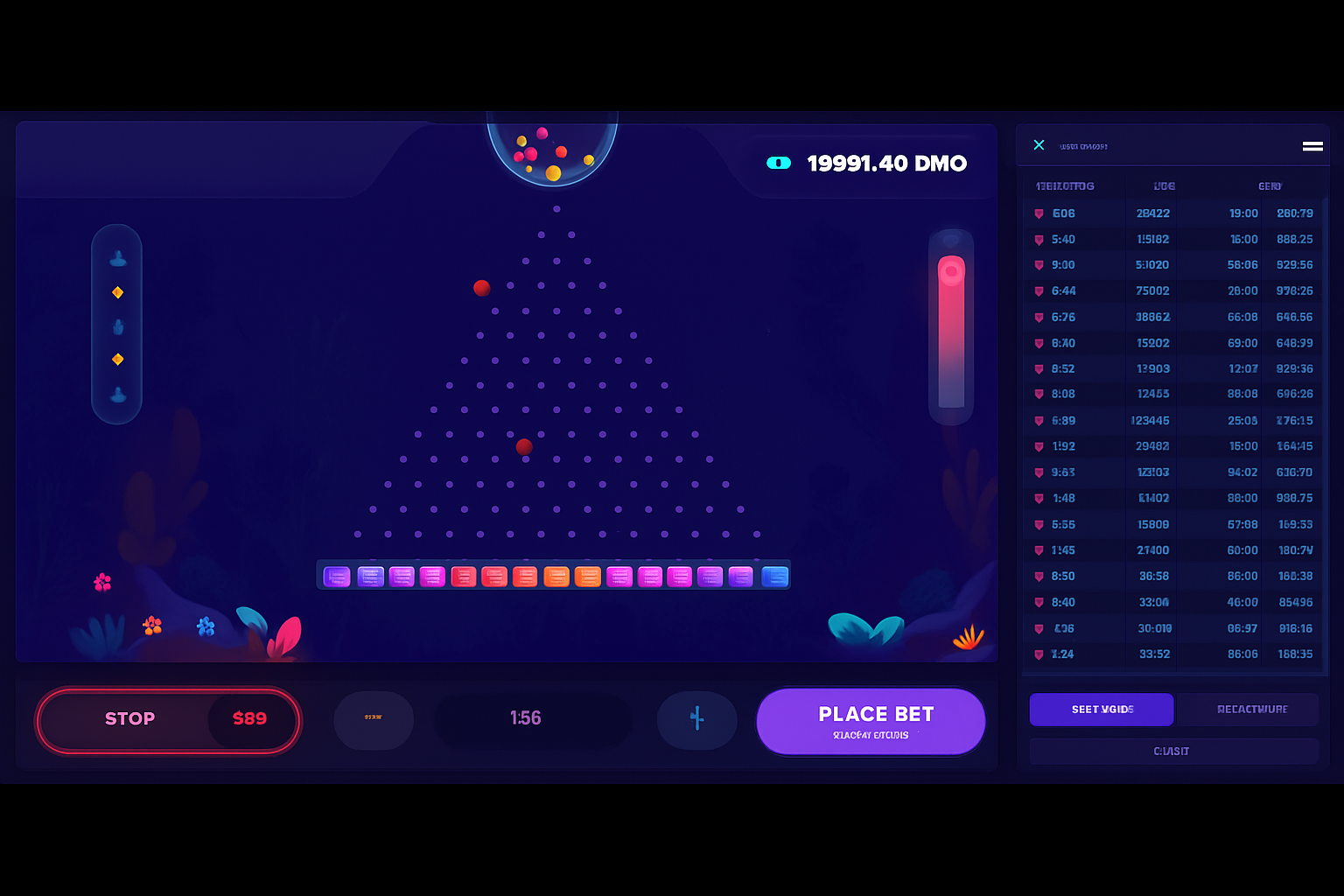 Plinko X gameplay